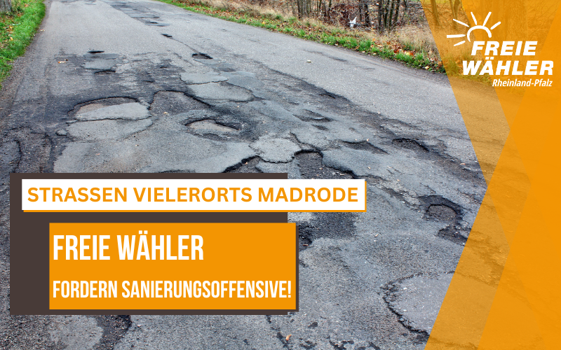 Pressemeldung Straßensanierung