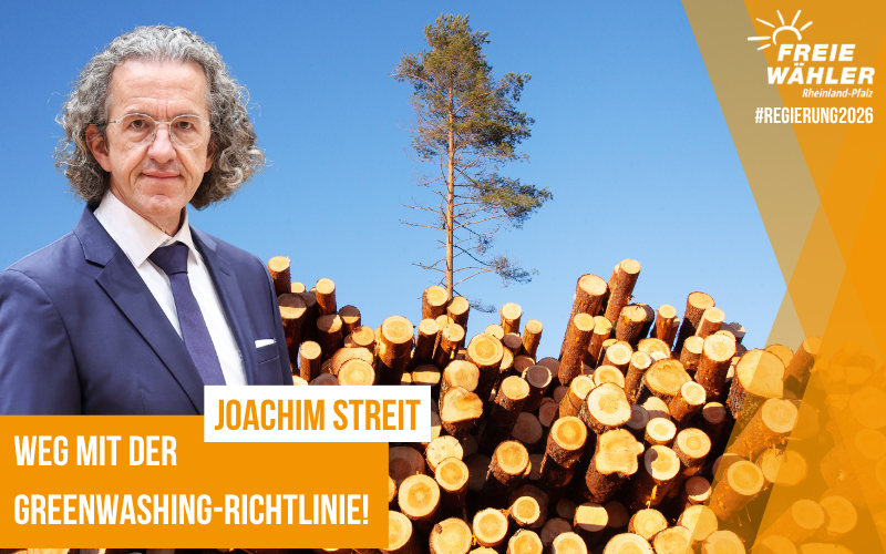 Weg mit der Greenwashing-Richtlinie