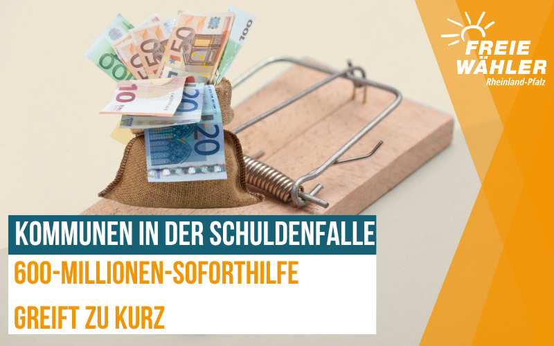 600-Millionen-Soforthilfe greift zu kurz – Kommunen brauchen nachhaltige Entlastung